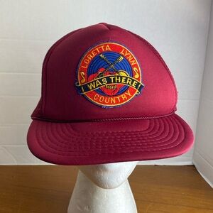 Vintage Nashville Music City  "I WAS THERE" Patch Mesh Trucker Snapback Hat